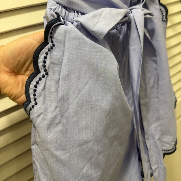 KATE SPADE Daisy Embroidered One Shoulder Romper - Picture 7 of 13